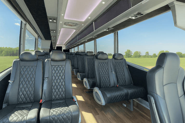 coach bus in Kalamazoo