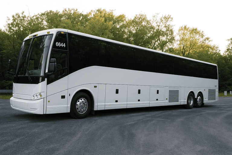 exterior of Kalamazoo Coach Bus Service coach bus