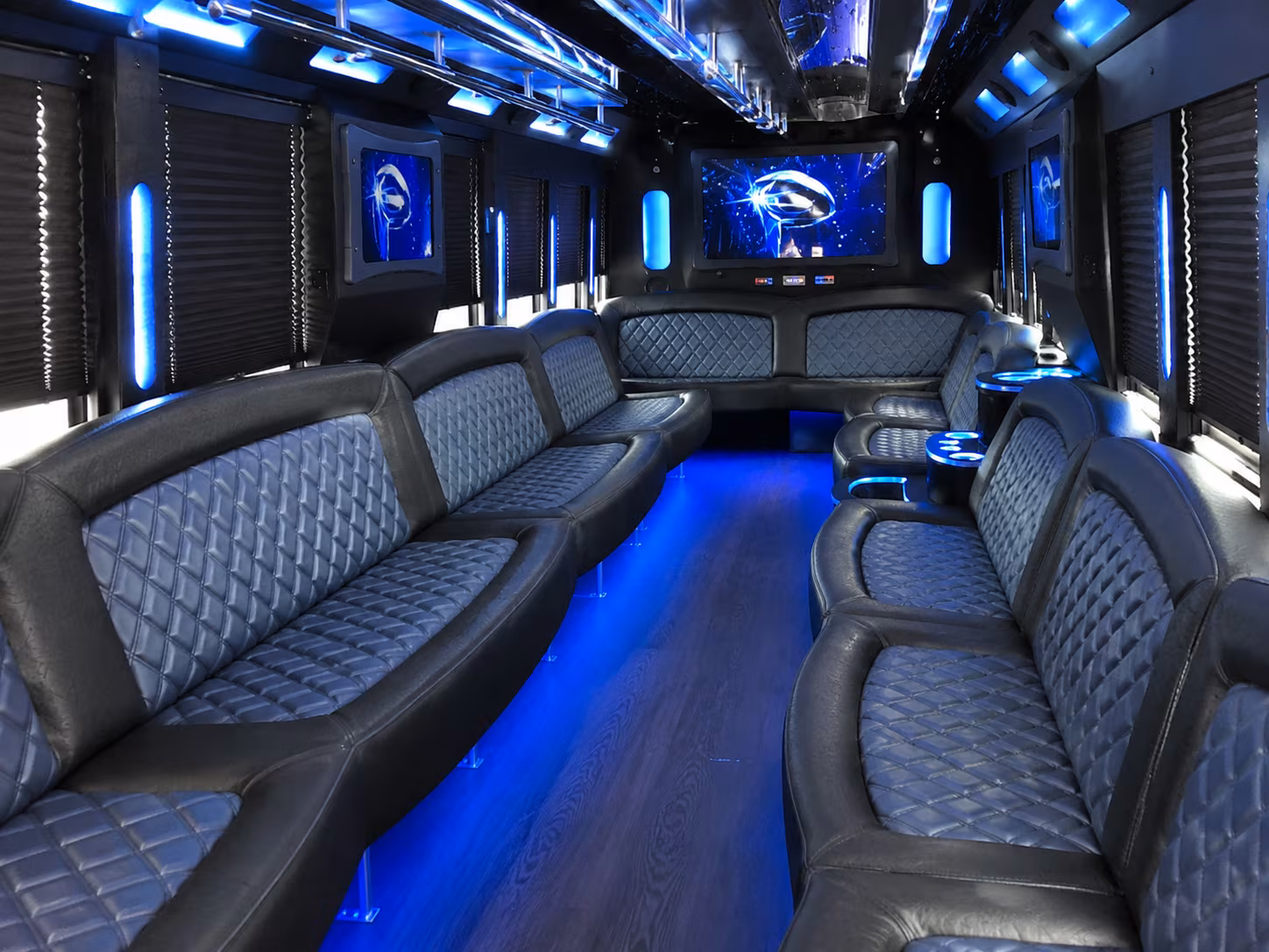 across kalamazoo michigan party bus rental