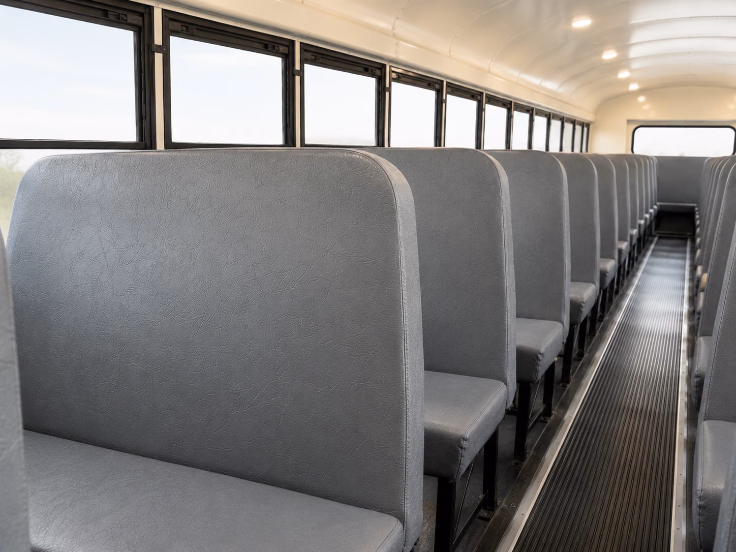 kalamazoo school bus interior