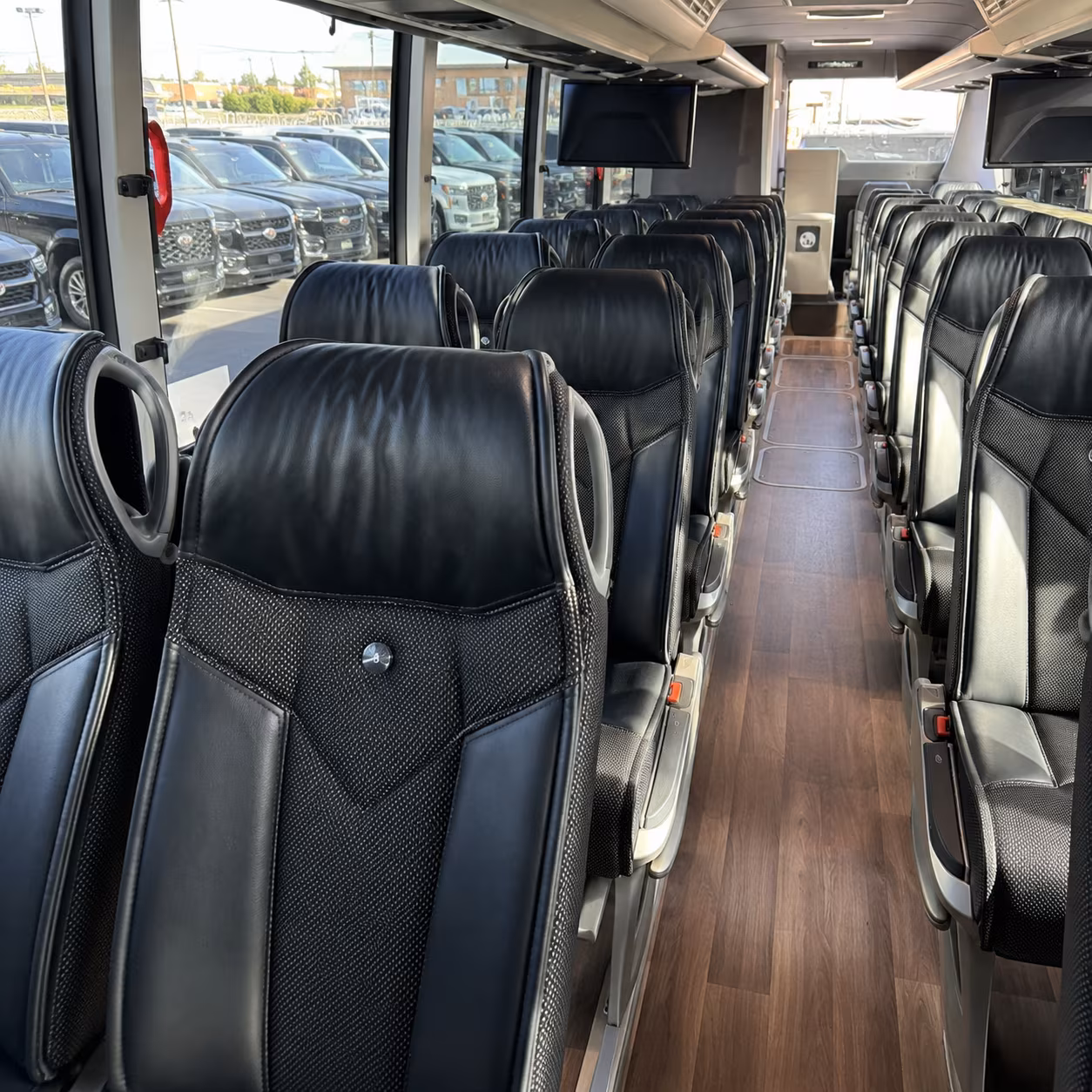 kalamazoo school event transportation onboard seating