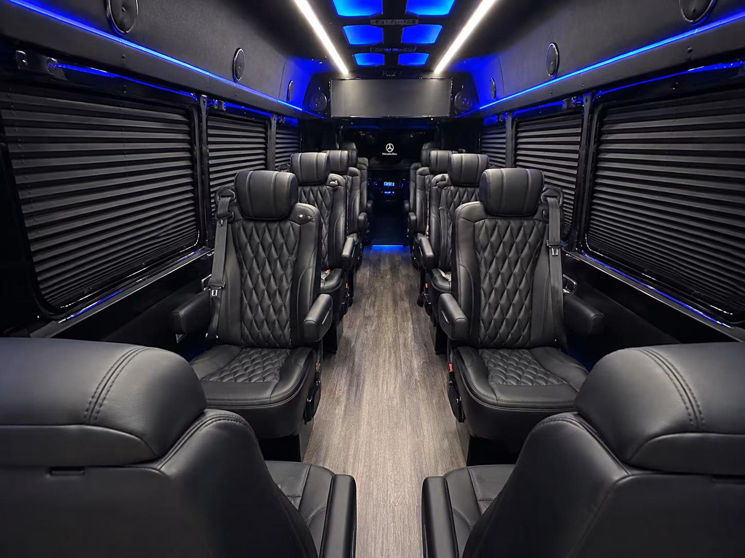 kalamazoo sporting event transportation onboard seating