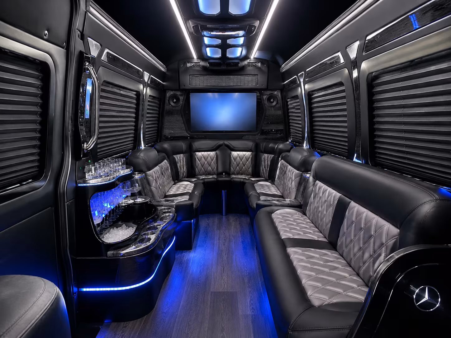 kalamazoo sprinter limousine inside