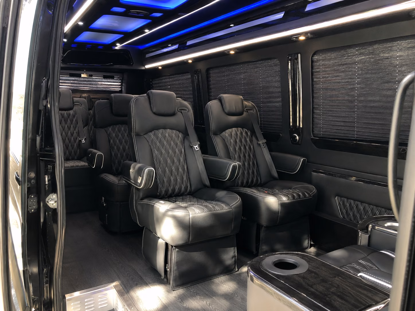 kalamazoo sprinter van with driver interior