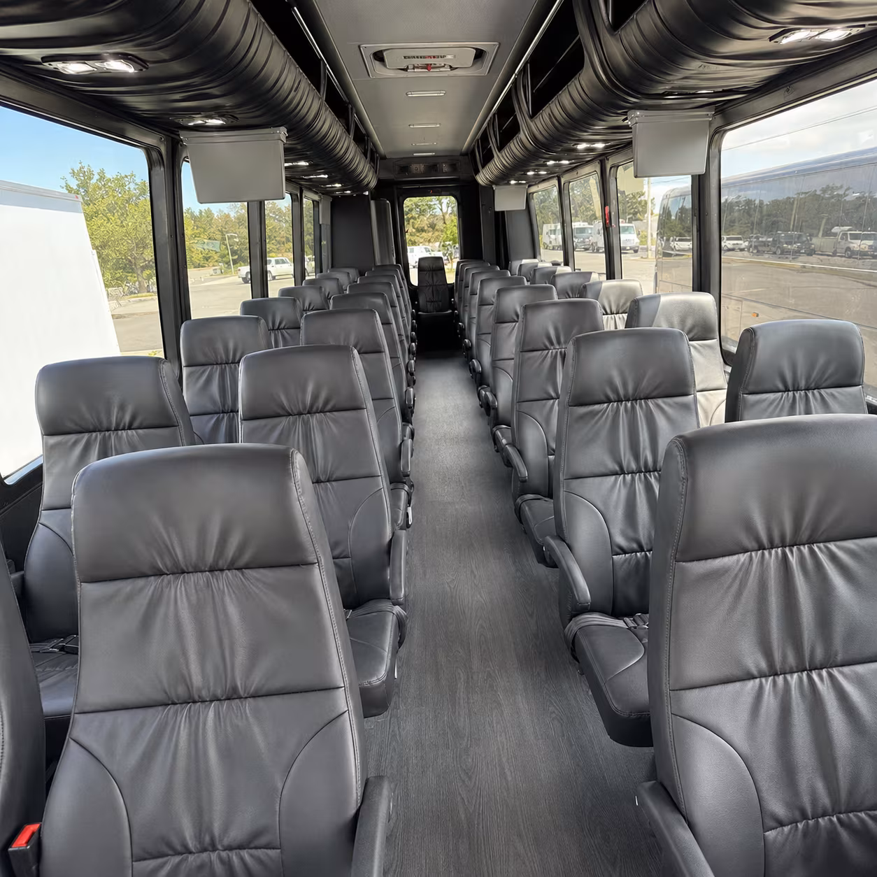 rehearsal dinner and day after brunch bus rentals in kalamazoo