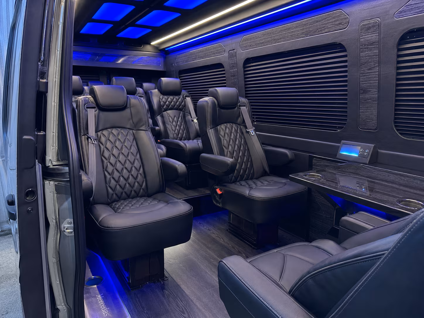 sprinter van transportation for groups and events across kalamazoo